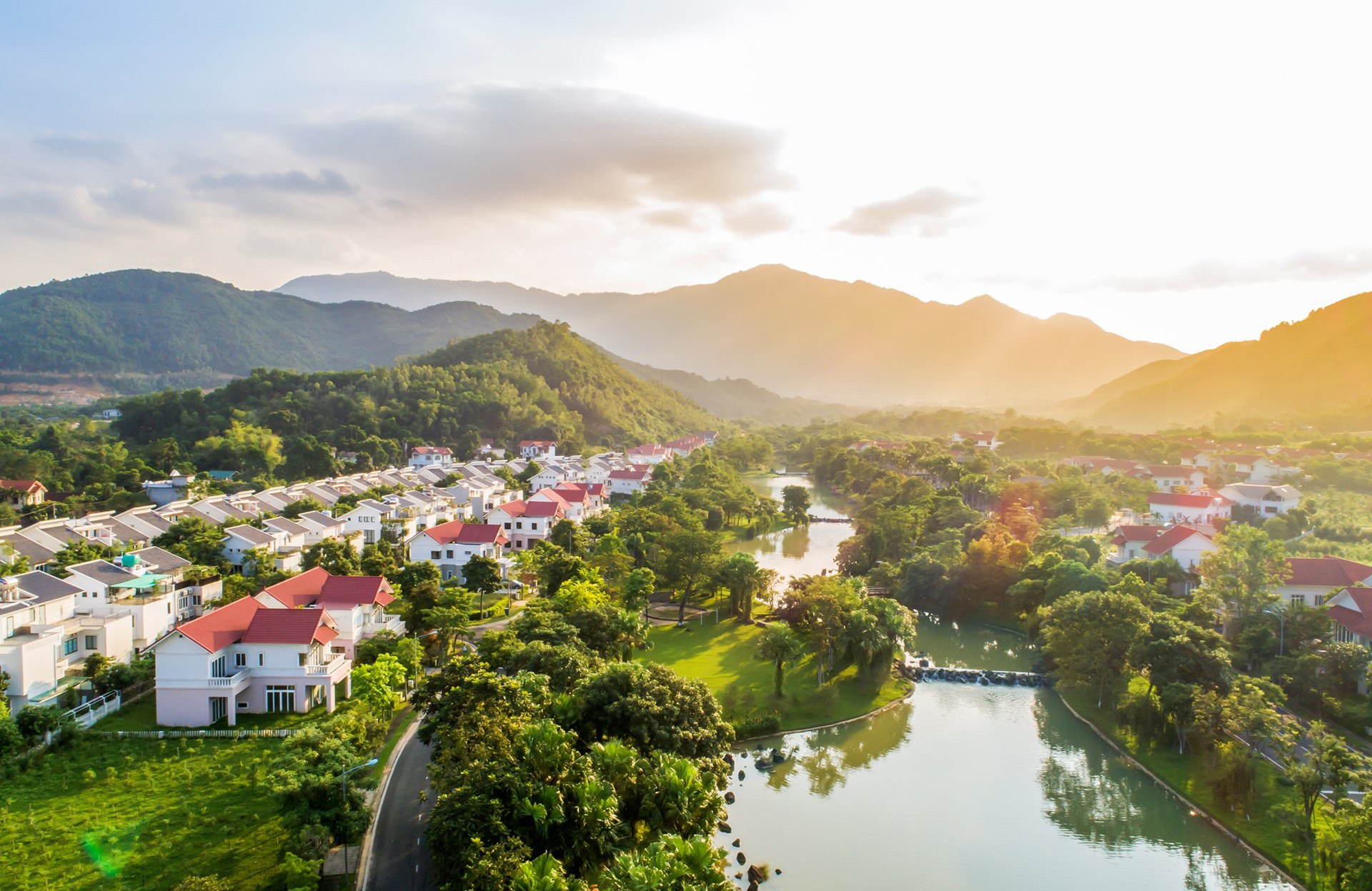 Quy hoạch khu đô thị sinh thái Xanh Villas